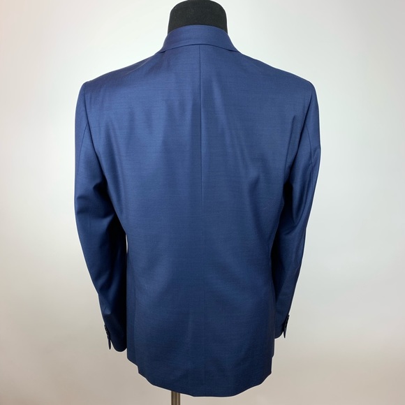 Theory Kris Illuminati Blue Suit Jacket - Picture 5 of 8